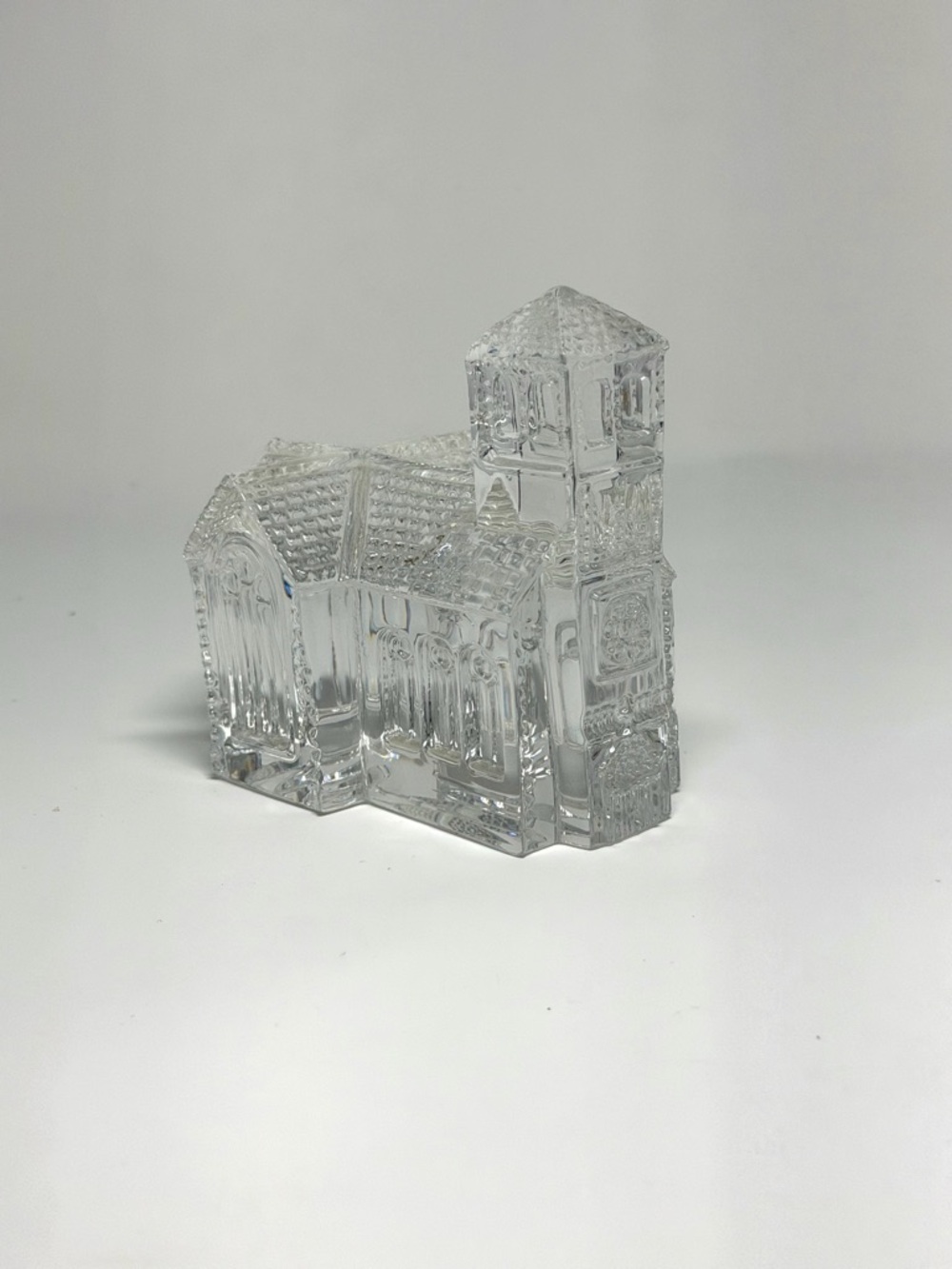 Waterford Lismore Village Church Crystal 4”